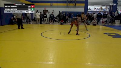 130 lbs Consy 3 - Amari Jenkins, Cathedral Prep vs Julian Janvier, Franklin Regional