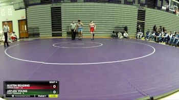 190 lbs Quarterfinals (8 Team) - Jaylen Young, Perry Meridian vs Austin Reading, Crown Point