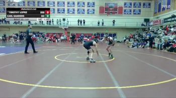 141 lbs Champ. Round 1 - Cael Sanders, Umpqua Community College vs Timothy Lopez, Southern Oregon