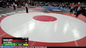 Quarterfinal - Rylie Arens, Crofton-Bloomfield Girls vs Maggie Fiene, Conestoga Girls