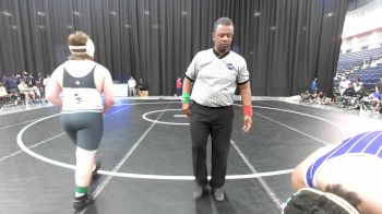 215 lbs 2nd Wrestleback (16 Team) - Portlen Wehner, Thomas County Central HS vs Khardae Morton, Brunswick