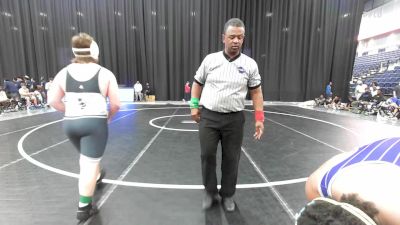 215 lbs 2nd Wrestleback (16 Team) - Portlen Wehner, Thomas County Central HS vs Khardae Morton, Brunswick