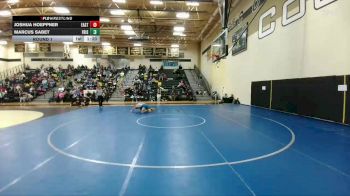 157 lbs Round 1 - Joshua Hoeppner, Plano East vs Marcus Sabet, Frisco