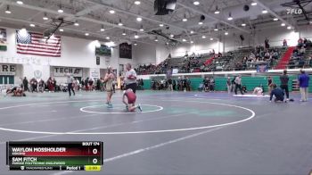 113 lbs Round 4 - Waylon Mossholder, Kokomo vs Sam Fitch, Purdue Polytechnic Englewood