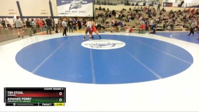 285 lbs Champ. Round 2 - Tim Stohl, Wabash vs Edward Perry, University Of Chicago