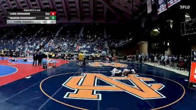 1A-190 lbs Cons. Round 2 - Luke Edwards, Pelham vs Mason Dougherty, Gordon Lee