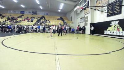 120 lbs Quarterfinal - Elli Hendrix, Tahlequah Girls HS vs Ashlyn Masters, Pryor HS Girls