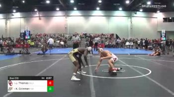 157 lbs Consolation - Justin Thomas, Oklahoma vs Kendall Coleman, Purdue