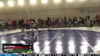 135 lbs Prelim - Zakeri Pica, Fremont Eagles vs Cale Coppess, Ares