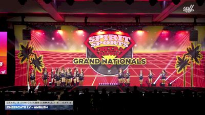 CheerCats - Ambush [2026 L3 Junior - D2 - Small - B Day 3] 2026 Spirit Sports Grand Nationals