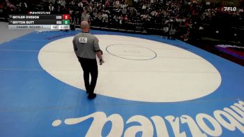 4A 165 lbs Champ. Round 1 - Skyler Oveson, Cedar City vs Bryton Butt, Ridgeline