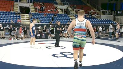 215 lbs Cons. Rd Of 64 - Zachary Winnekens, Wisconsin vs Legend Benedict, South Dakota