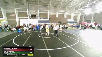 190 lbs Cons. Round 4 - Cruz Viertel, Pleasant Grove vs Maxwell Black, Mountain View