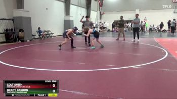 120 lbs Cons. Semi - Brady Barron, Tiger Elite Wrestling vs Colt Smith, Ironclad Wrestling Club