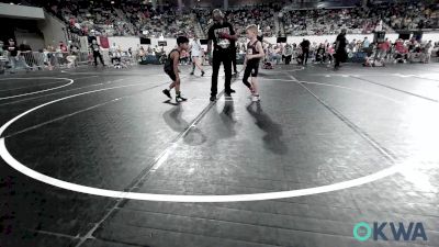 60 lbs Round Of 16 - Chance Chill, Perry Wrestling Club vs Thomas Garcia, Owasso Takedown Club