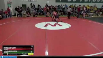 170 lbs Round 4 - Anthony Usry, Weaver vs Landon Austin, Deshler
