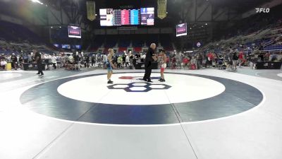 88 lbs Cons. Rd Of 16 - Abel Estrada, WA vs Logan Raske, TN