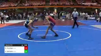 113 lbs Round Of 16 - Daylan Forshee, Darkhorse Wrestling Club vs Evan Eckholm, West Side Raiders