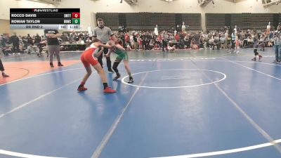 89 lbs Rr Rnd 2 - Rocco Davis, Smitty's Barn Red - ESC vs Rowan Taylor, Rabbit Wrestling Club - ESC