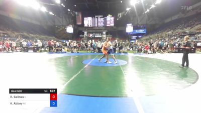 152 lbs Rnd Of 64 - Rodrigo Salinas, Illinois vs Kade Abbey, Nebraska