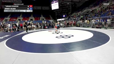 120 lbs Champ. Rd Of 64 - Urijah Courter, IA vs Jeredy Nilges, KS