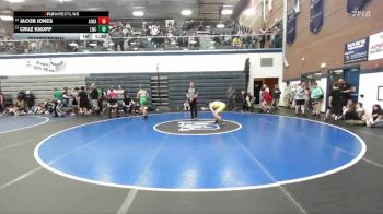 102 lbs Quarterfinal - Jacob Jones, All In Wrestling Academy vs Cruz Knopp, Lakeland Wrestling Club