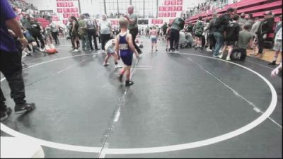 52 lbs 3rd Place - Lamar Neff Jr, Chickasha Youth Wrestling vs Twister Ryan, Noble Takedown Club