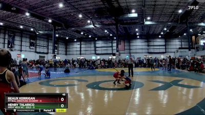 45 lbs Semifinals (4 Team) - Beaux Kerrigan, PIT BULL WRESTLING ACADEMY vs Henry Talarico, GREAT NECK WC - GOLD