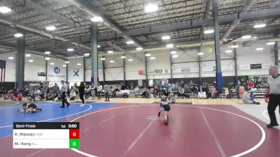 49 lbs Semifinal - Knox Massey, Crater Mat Club vs Mason Hong, All-Phase WC