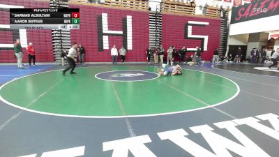 144 lbs 7th Place - Sarmad Alsultani, West Springfield vs Aaron Butkus, Hopkinton