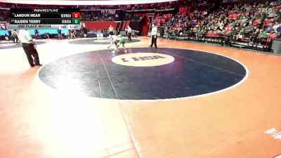 1A 106 lbs 3rd Place Match - Landon Near, Sterling (Newman Central Catholic) vs Raiden Terry, Seneca