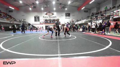 110 lbs 3rd Place - Krew Schuetz, Roland Youth League Wrestling vs Maverick Stewart, Warner Eagles Youth Wrestling