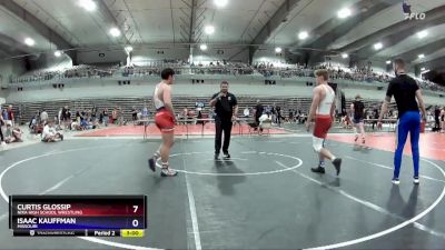 175 lbs Cons. Round 2 - Curtis Glossip, Nixa High School Wrestling vs Isaac Kauffman, Missouri