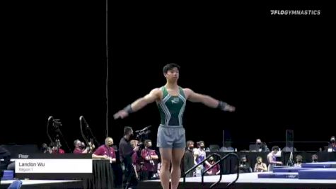 Landon Wu - Floor, Region 1 - 2021 Winter Cup & Elite Team Cup