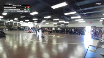 157 lbs Champ. Round 1 - Brody Martinez, Palm Desert vs Aleksander Mendoza, Corona Del Mar