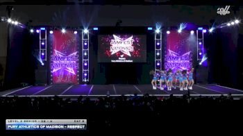 Fury Athletics of Madison - Respect [2026 L3 Senior - D2 - A DAY 2] 2026 JAMfest Cheer Super Nationals
