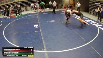 175 lbs Cons. Round 1 - Trinndn Simpson, North Sevier Wolf Pack vs Fernando Recinos, Uintah Wrestling