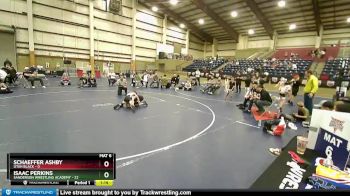 74 lbs Placement (16 Team) - Isaac Perkins, Sanderson Wrestling Academy vs Schaeffer Ashby, Utah Black