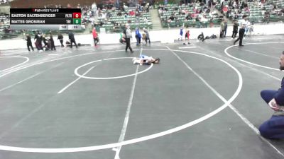 49 lbs Consi Of 4 - Easton Saltenberger, Patriot Mat Club vs Mattis Grosjean, The Best Wreslter