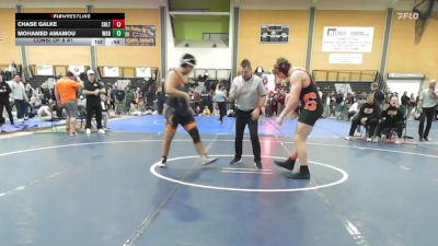 285 lbs Consi Of 8 #1 - Chase Galke, Shelton vs Mohamed Amamou, Woburn