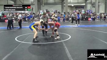 126 lbs Cons. Round 2 - Levi Willman, Chapman vs Elijah Martinez (Ratliff), Maize