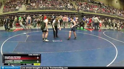 175 lbs Cons. Round 3 - Kaapuni Peters, LV Bear Wrestling Club vs Camden Johnson, Payson Pride Wrestling