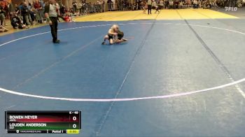 40 lbs Cons. Round 1 - Bowen Meyer, ANML vs Louden Anderson, DGF