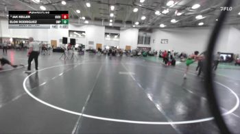 133 lbs Quarterfinal - Elon Rodriguez, UW-Parkside vs Jak Keller, Grand Valley State