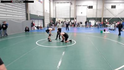 150 lbs Semifinal - Dominic White, Roosevelt Mustangs vs Dax Koedam, SBL Warriors