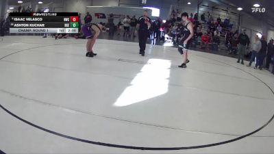 141 lbs Champ. Round 1 - Isaac Velasco, Rocks Wrestling Club vs Ashton Kuchar, Battle Creek Elite