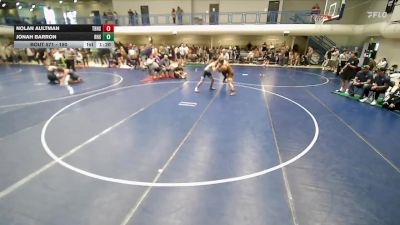 150 lbs Cons. Round 3 - Jonah Barron, Riverton High School vs Nolan Aultman, Thunder Basin High School