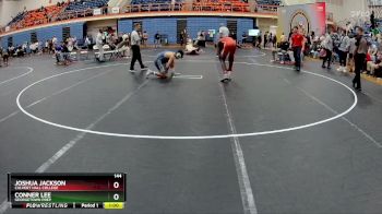 144 lbs Cons. Round 4 - Conner Lee, Georgetown Prep vs Joshua Jackson, Calvert Hall College