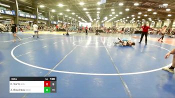 95 lbs Rr Rnd 3 - Colton Wirtz, Iron Faith Wrestling vs Zach Boudreau, Brady Strong