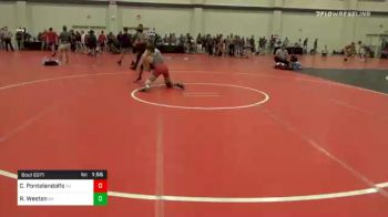 152 lbs Prelims - Cooper Pontelandolfo, NJ vs Robert (RJ) Weston, GA
